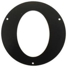 Serie arredo 20 10 nero rosone a 45 d.150