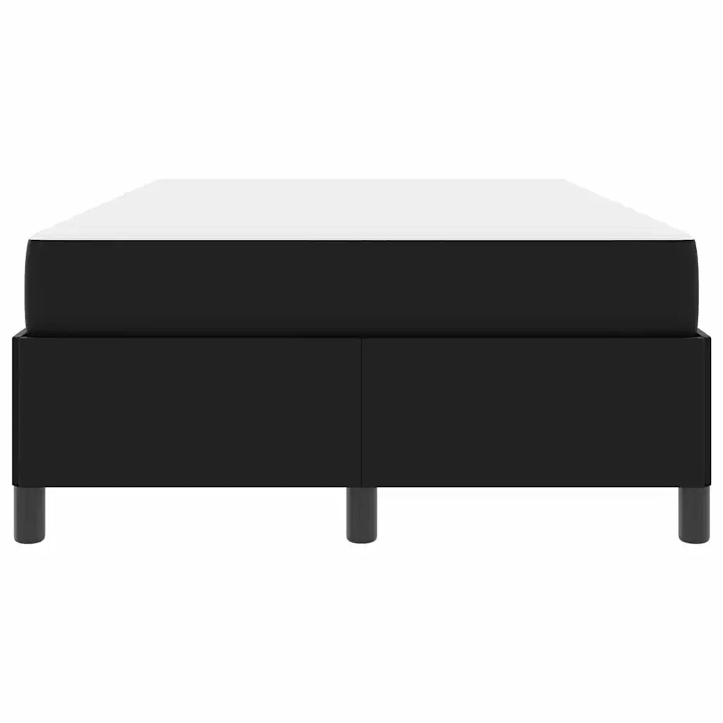 Struttura del letto con materasso Nero 120 x 200 cm Tessuto 3398994