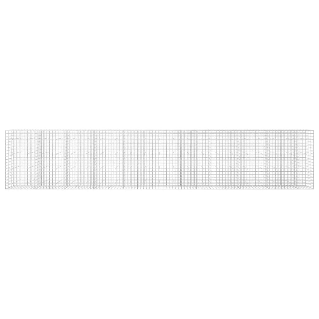 Gabione con Filo da 3,5 mm e Rete da 10x10 cm 1050x30x200 cm 3463263