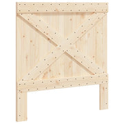 Testiera | Testata 100x104 cm in Legno Massello di Pino