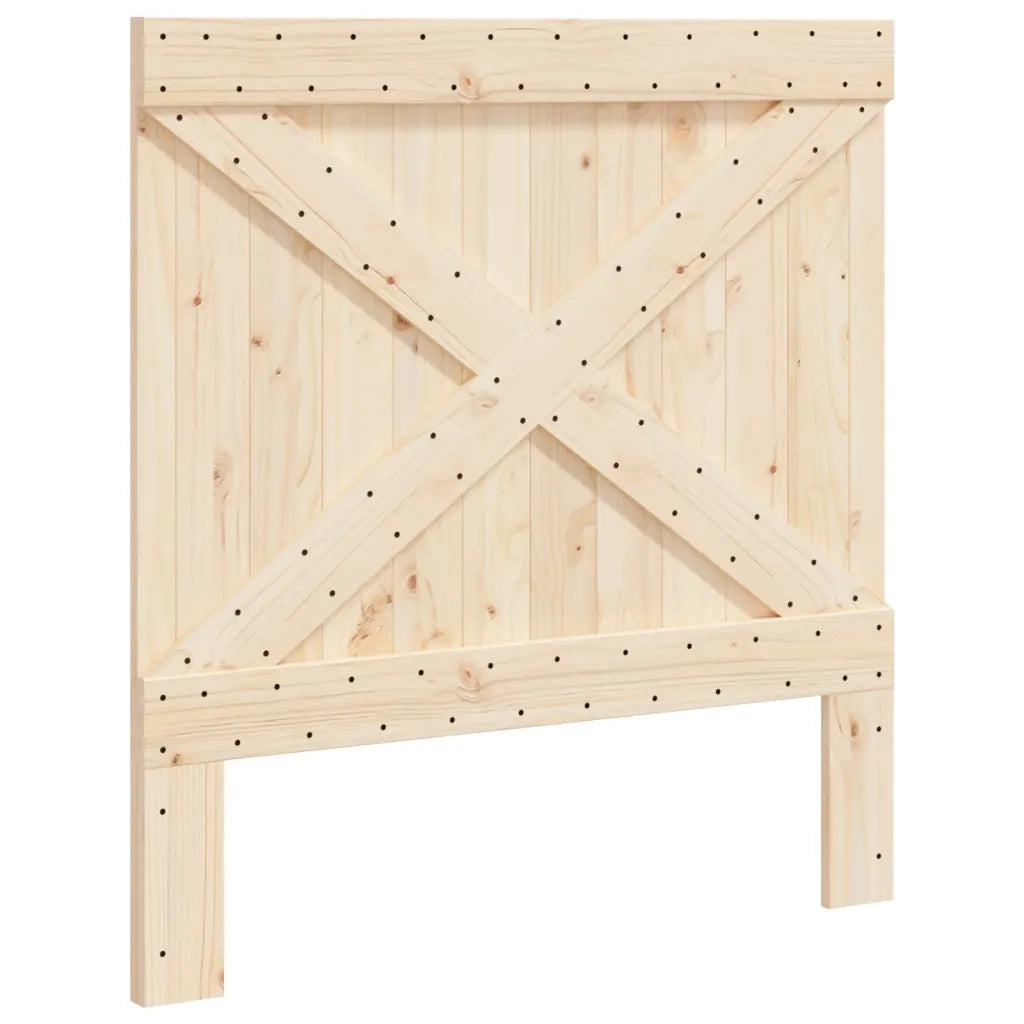 Testiera | Testata 100x104 cm in Legno Massello di Pino