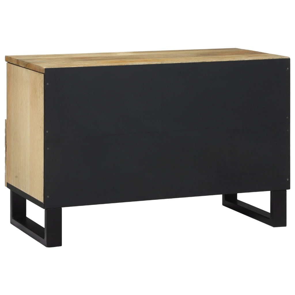 Cabinet per TV 70x33.5x46 cm in legno massello di mango