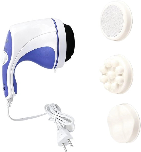 Apparecchio di massaggio portatile - Rimuovitore di cellulite manuale - Migliora la circolazione - 220 V - Motore potente - Migliora l'elasticità della pelle - Rimuovitore di cellulite