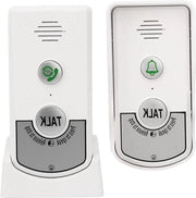 Intercom a due vie Acustico 1000m di Raggio Caricabile Batteria Interfono Elettronico per Abitazione Ufficio Classe