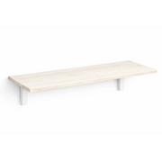 Mensola da Muro da appoggio in Legno nobilitato spessore 1,8 cm in colore Larice Bianco 90x60 cm