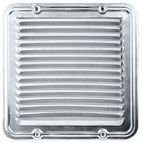 griglia aerazione alluminio con rete 23x23 cm cod:ferx.1425