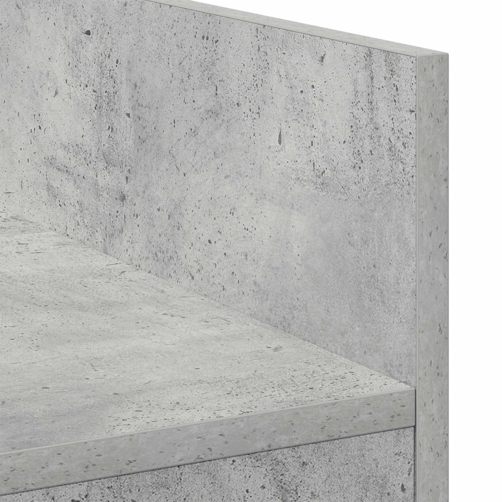 Tavolo DJ Grigio Cemento 62 x 45 x 102 cm Legno ingegnerizzato 8006759