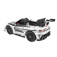Macchina Elettrica per Bambini Licenza Ufficiale Mercedes Benz GT3 Telecomandata 12V 4,5Ah Bianco