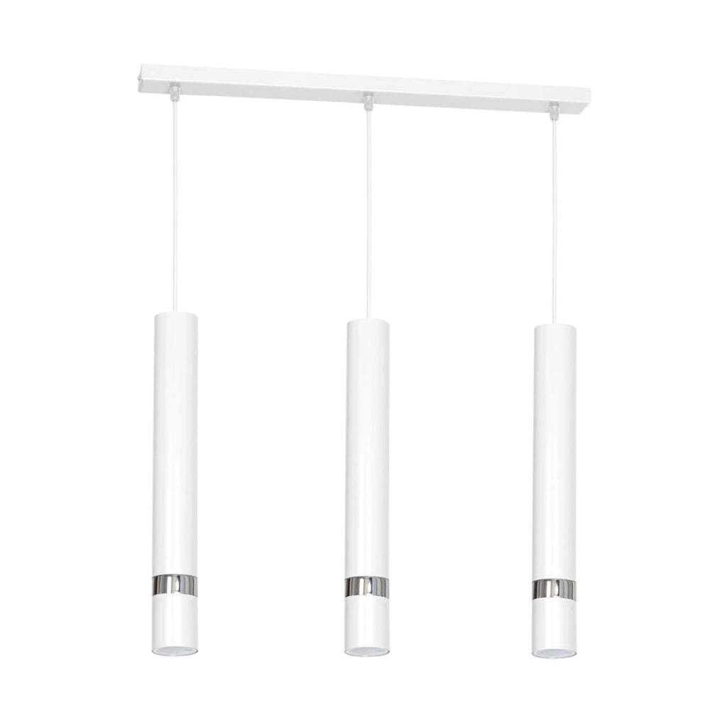 Lampadario Milagro Joker bianco/cromo 3xGU10 MLP1348