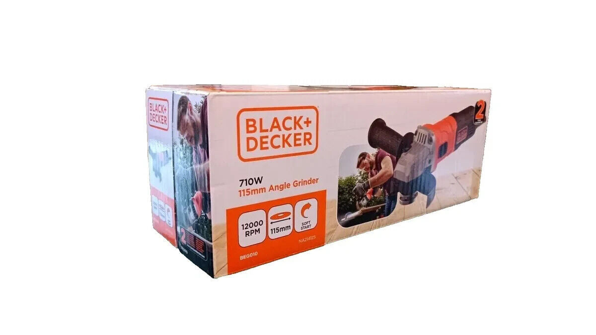 Smerigliatrice cablata B+D BEG010 710W 115 MM 230V