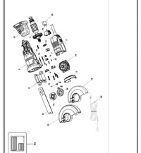 Smerigliatrice cablata B+D BEG010 710W 115 MM 230V