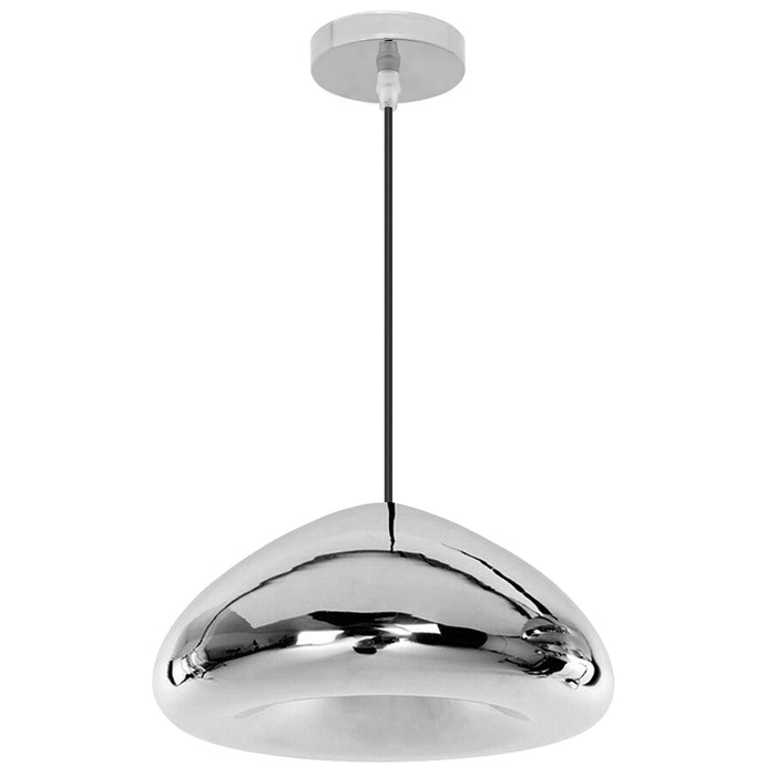 Lampada Da Soffitto Pensile Di Vetro Specchio APP322-1CP Silver