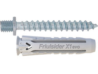 tassello universale x1 evo vite doppio filetto 100 pz. mm. 6x30 cod:ferx.vit45931