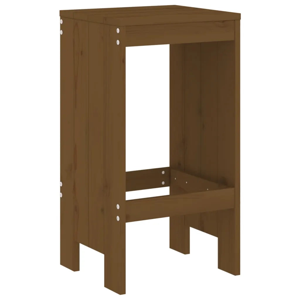 Set Bar da Giardino 9 pz ambra in Legno Massello di Pino