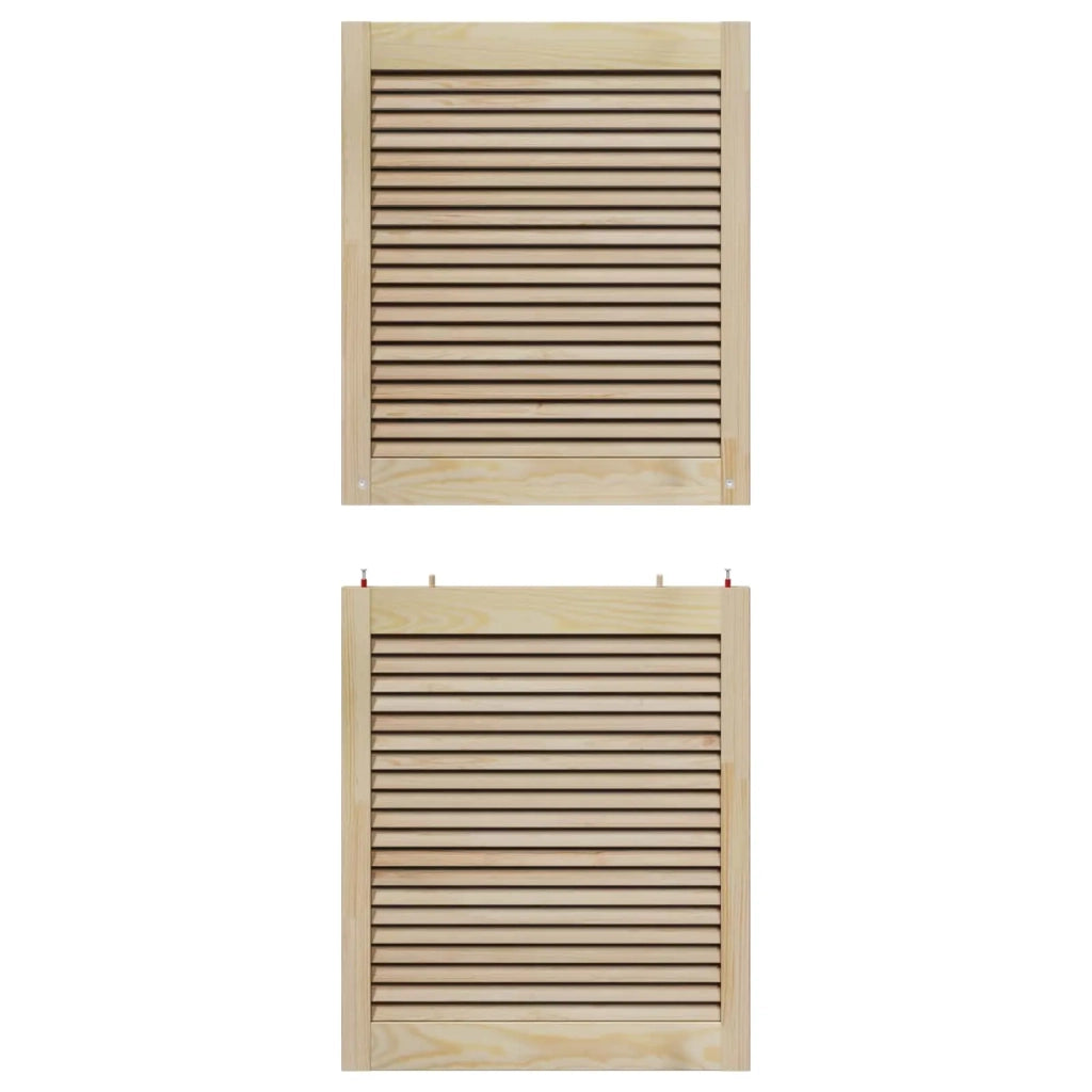 Porta per Armadio 4 pz Naturale 140,5 x 2,1 x 59,5 cm CFW2532396