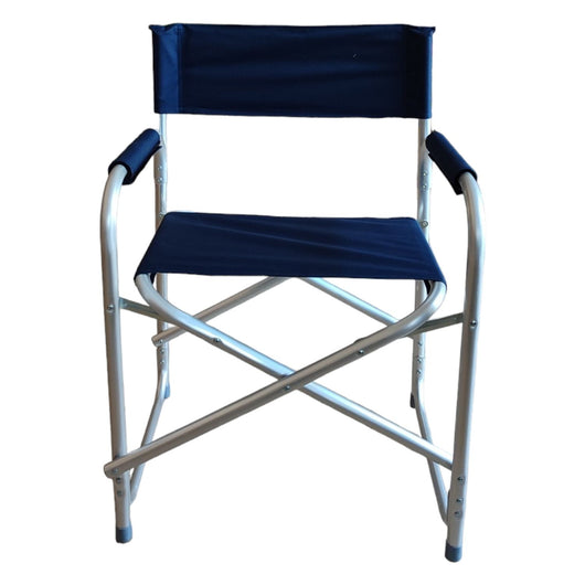 SEDIA REGISTA IN ALLUMINIO BLU