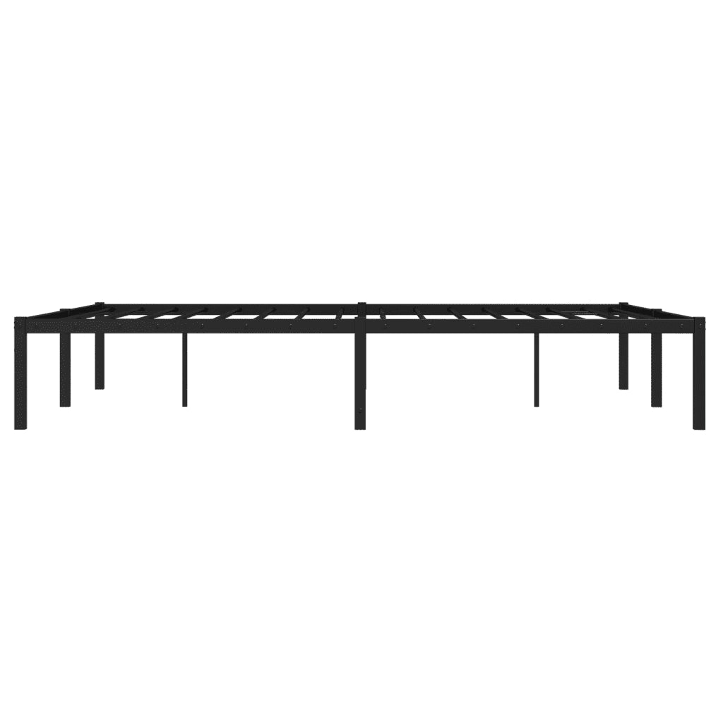 Giroletto in Metallo Nero 135x190 cm 373654