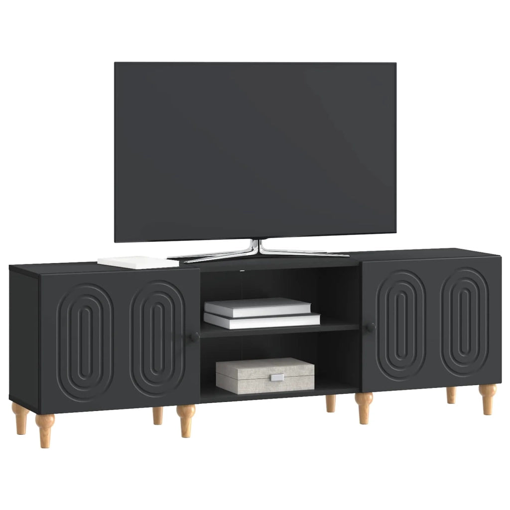 Mobile TV Nero 150 x 31 x 50 cm Legno ingegnerizzato 894226