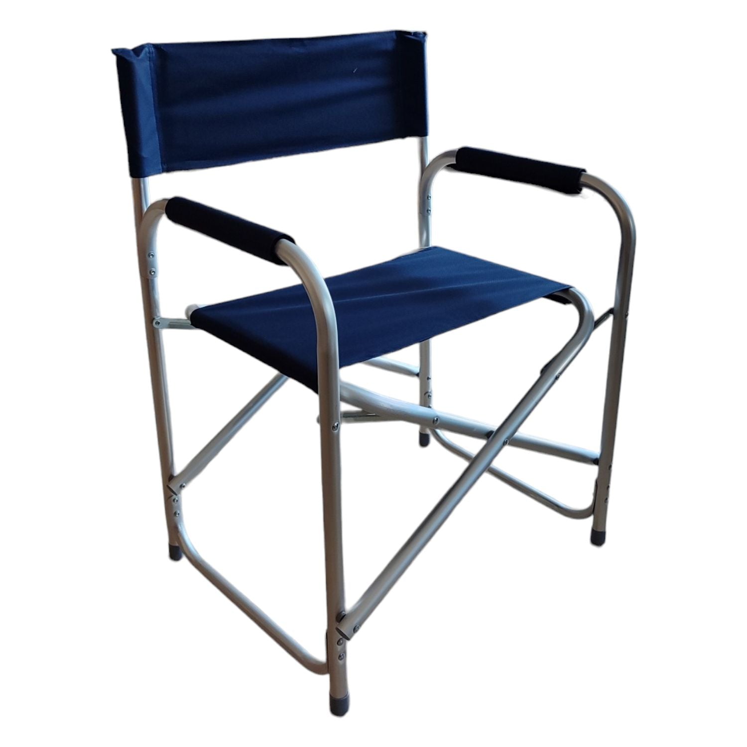 SEDIA REGISTA IN ALLUMINIO BLU