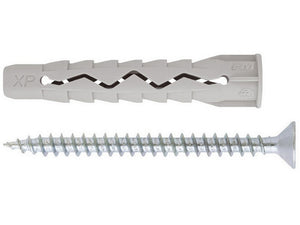 tassello xp con vite in blister 4 pz. mm. 10x65 cod:ferx.vit29720