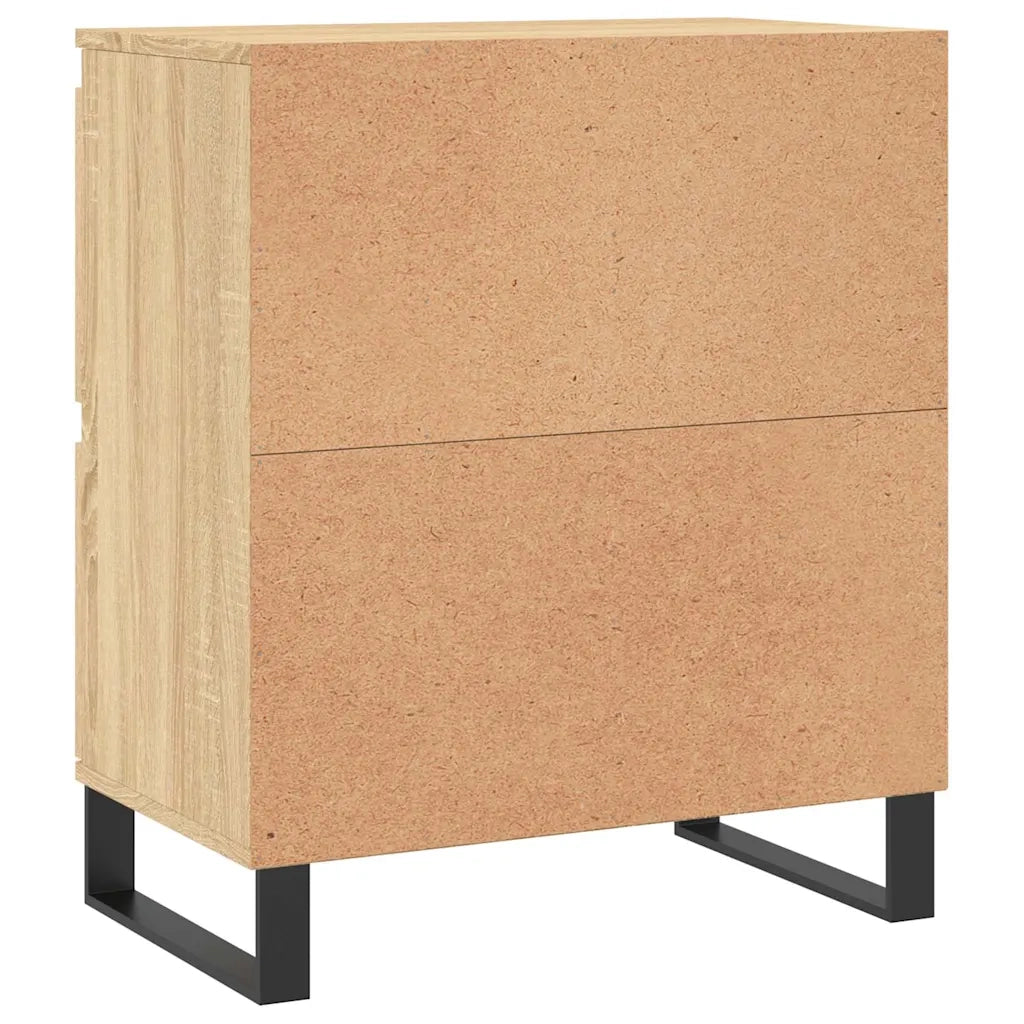 Credenze 2 pz Rovere Sonoma in Legno Multistrato 3190184