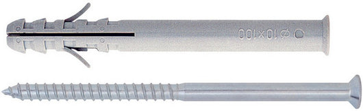 tassello tup con vite pozidrive 50 pz. mm. 10x 80 cod:ferx.vit28154