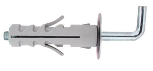 tassello ta con gancio lungo m5 100 pz.  mm. 12x46 cod:ferx.vit28109