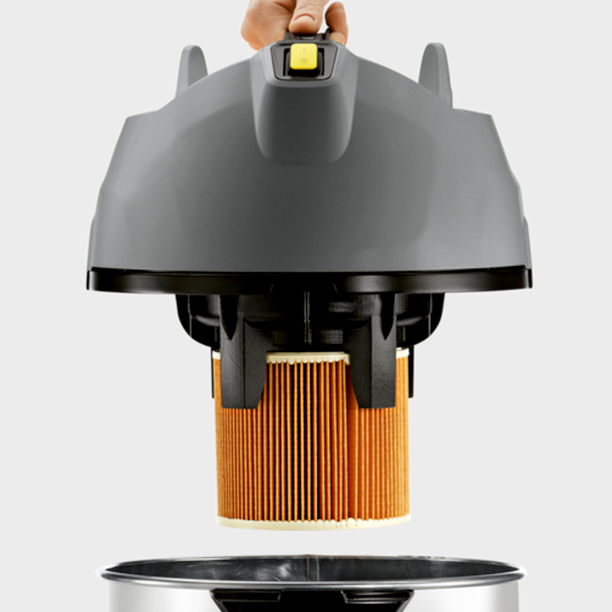 KARCHER Bidone aspiratutto Professionale NT 38/1 Me Classic - Portata aria: 59 l/s - Aspirazione: 227 / 22.7 mbar / kPa - Capacità del contenitore: 38 l