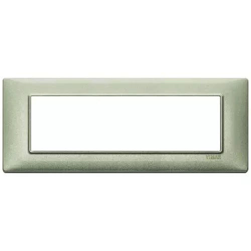 VIMAR PLANA - PLACCA 7M VERDE METALLIZZATO