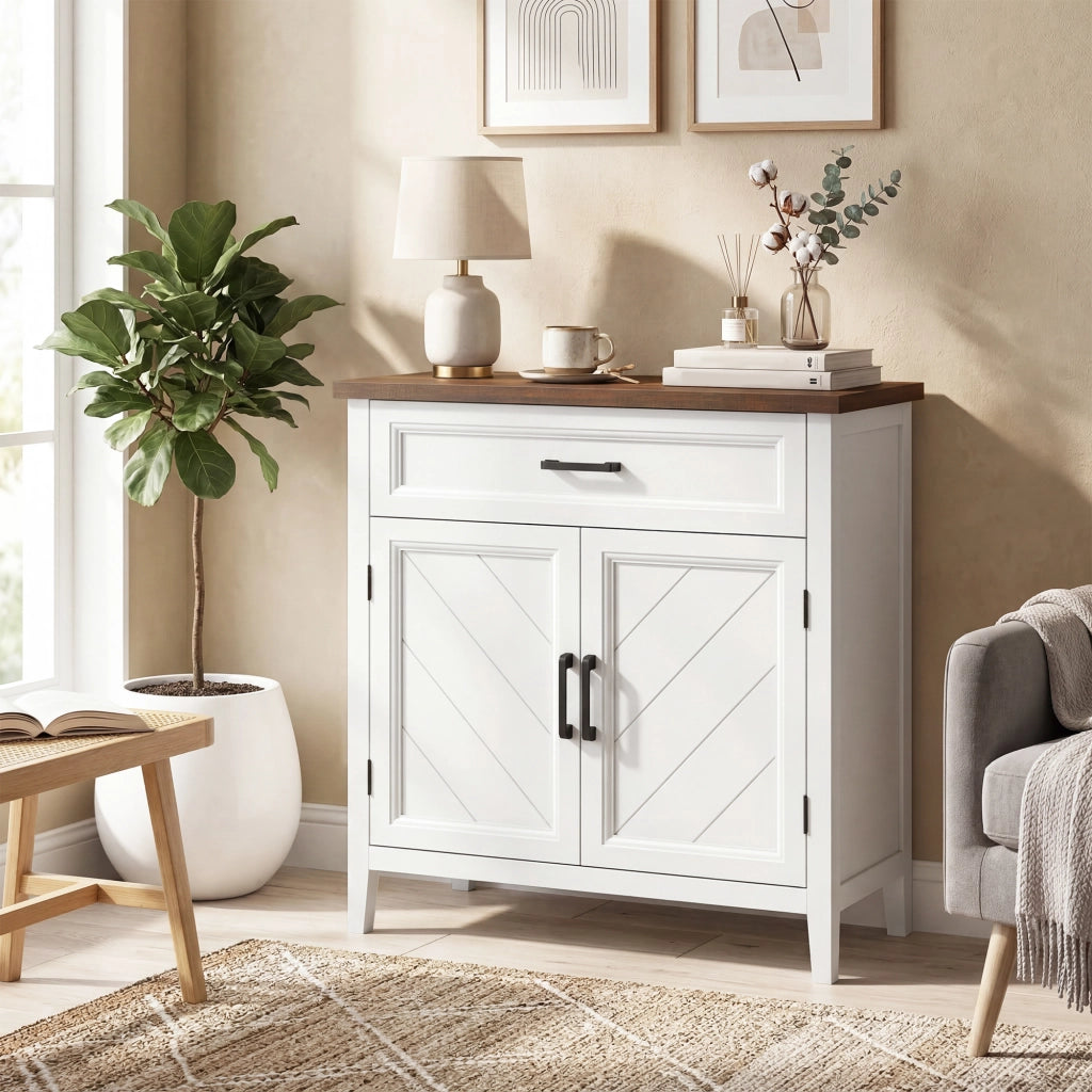 Buffet ¨C zephmum ¨C bianco 76x35x80 cm