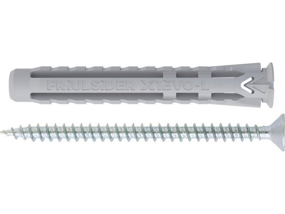 tassello universale x1 evo-l con vite  100pz. mm. 6x50 cod:ferx.vit50517