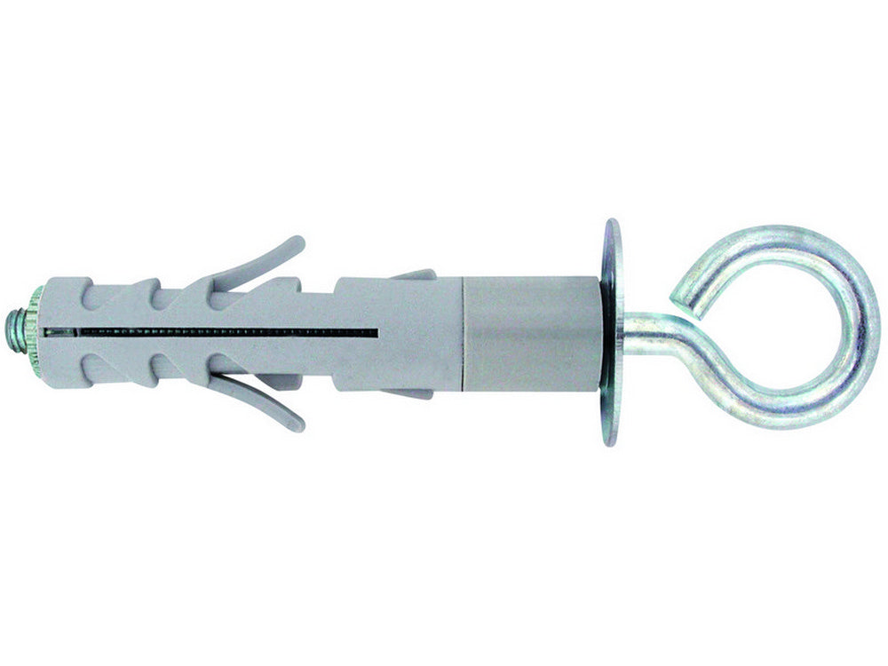 tassello tal con occhiolo chiuso m5 100 pz.  mm. 12x57 cod:ferx.vit40495