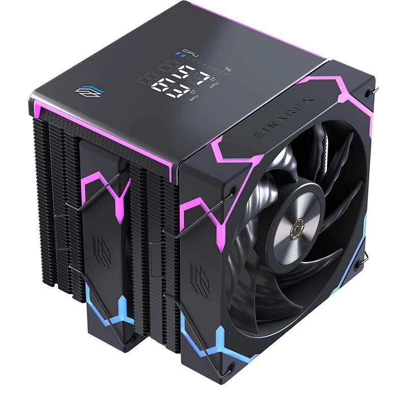 DISSIPATORE ARIA GLIDE G300 RGB BK LGA 1150>1851 AMD AM4>AM5 DISPLAY