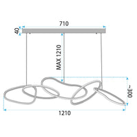Lampada Led Lhj050-cp T Gold