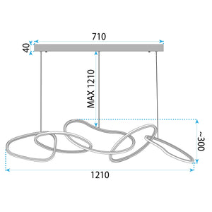 Lampada Led Lhj050-cp T Gold
