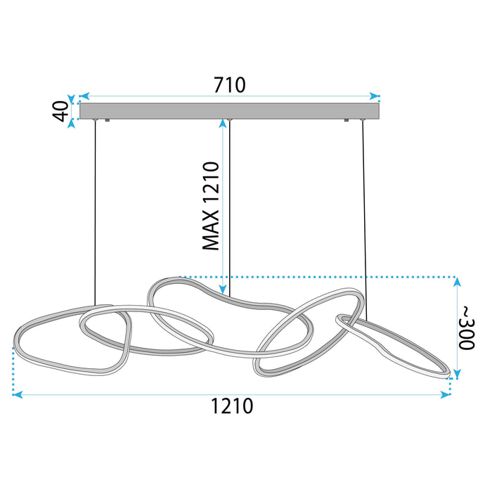 Lampada Led Lhj050-cp T Gold