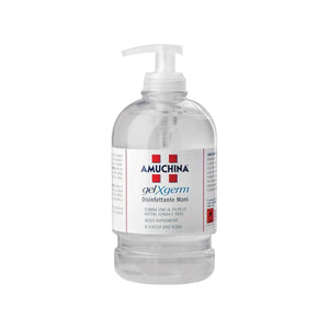 Gel Xgerm 74% Disinfettante Mani Antisettico contro Virus e Batteri | Amuchina, Confezione da 500ml