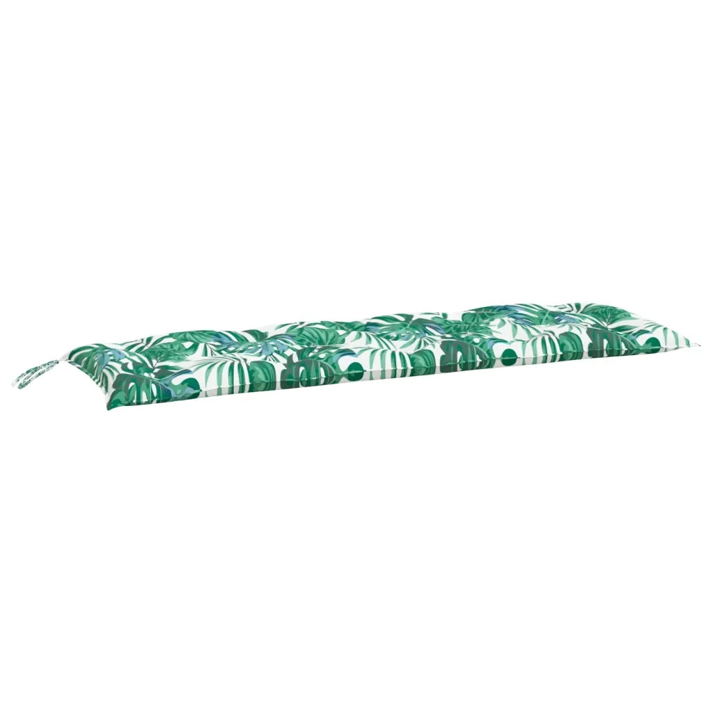 Cuscino per Panca a Foglie 150x50x7 cm in Tessuto Oxford 378972