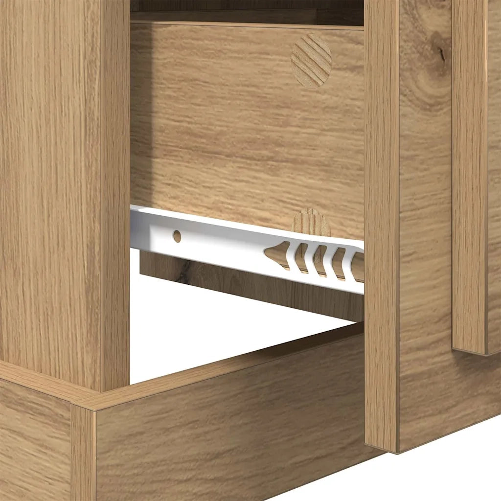 Armadio da Notte Rovere artigianale 39 x 39 x 47.5 cm 881330