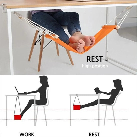 Sedia aeree per piedi – Supporto per piedi per ufficio, casa, giardino e campeggio – Supporto comodo per rilassamento e relax – Ideale per tempo libero e riposo