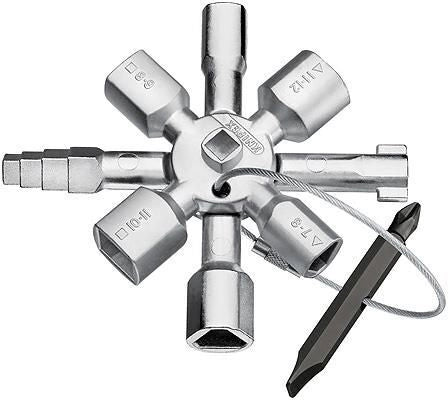Knipex 00 11 01 chiave di armadietti di controllo e utilità