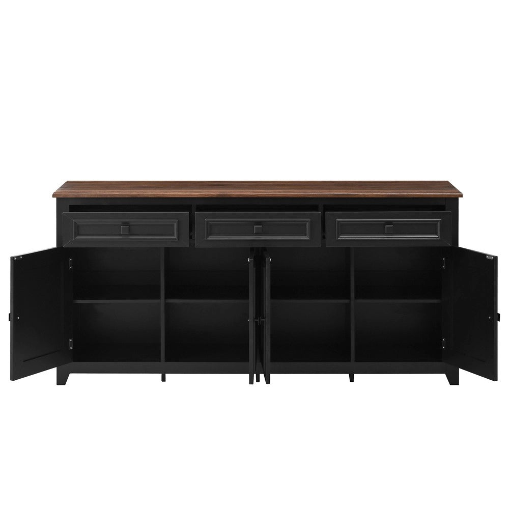Credenza Moderna ¨C MINIMAL ¨C Legno, Soggiorno, 160x35x76 cm