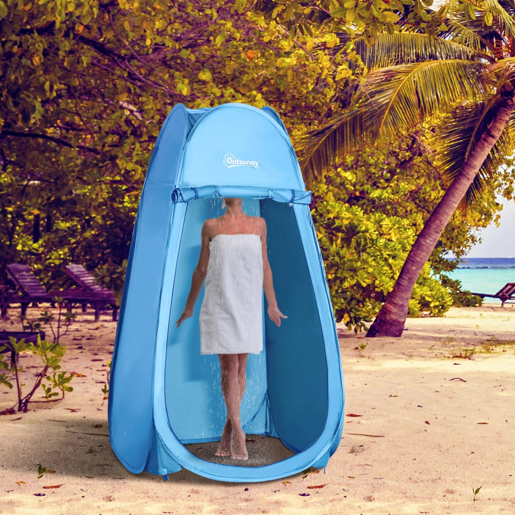 Tenda Doccia Portatile Pieghevole ¨C zephmum ¨C Blu