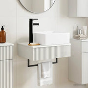 Lavabo da Parete Bianco Lucido 50 x 41 x 39 cm 890192