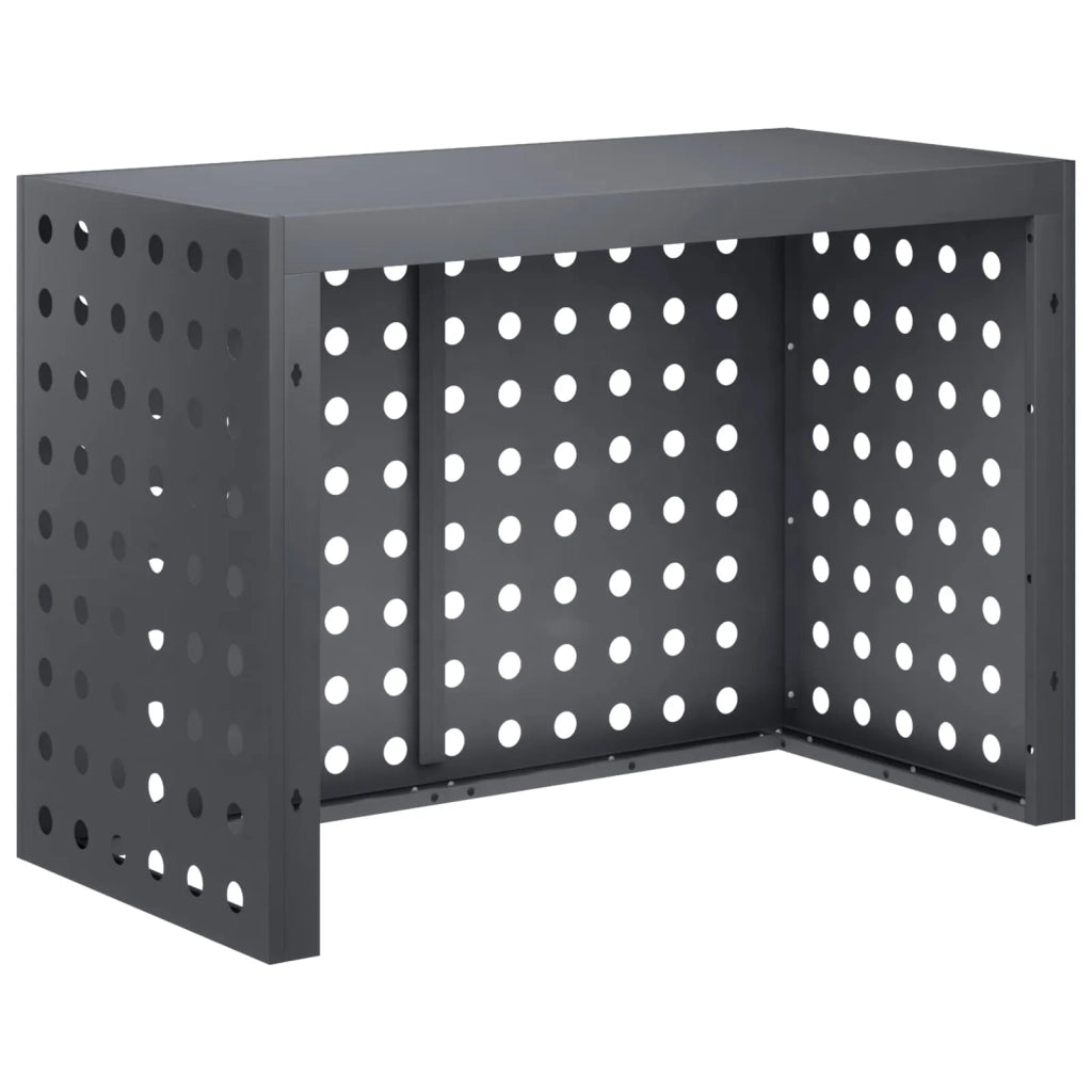 Copertura per condizionatore d'aria Antracite 100 x 50 x 70 cm 8014131