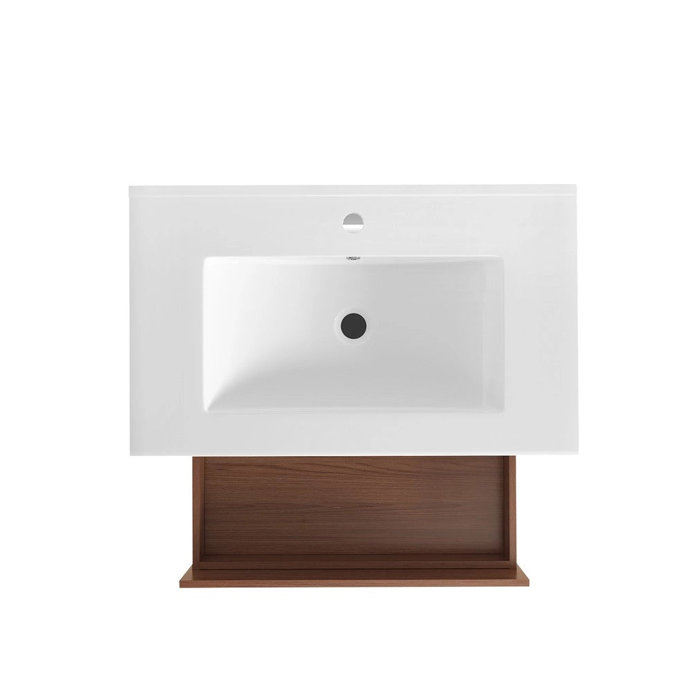 Armadietto Bagno con Cassetti ¨C Xylo ¨C Marrone, 75 cm