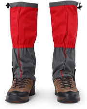 Gaiter Acquabattibile per Escursioni - 1 Paio, Tessuto Oxford - Gaiter per Neve
