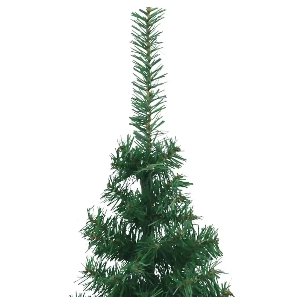 Albero di Natale Artificiale Angolare con 300 LED Verde 180 cm 3397259