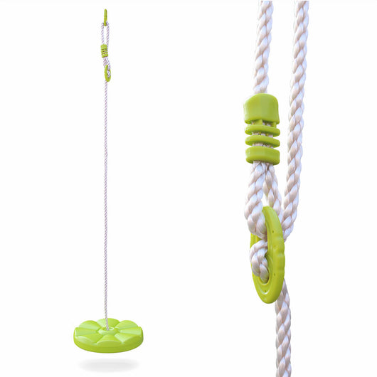 Altalena a disco in plastica, verde