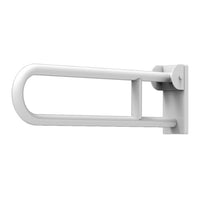 Maniglione ribaltabile cm.62 removibile bianco